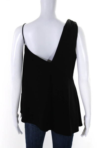 Graham & Spencer Womens Sleeveless Spaghetti Strap Top Black Size Medium