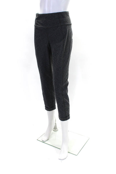 The North Face Womens High Rise Side Zip Cuffed Leggings Gray Size S