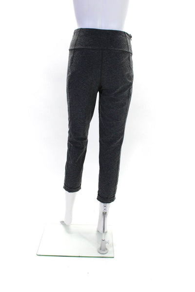 The North Face Womens High Rise Side Zip Cuffed Leggings Gray Size S