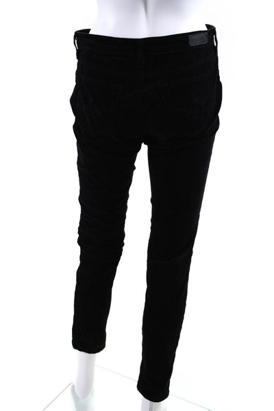 AG Adriano Goldschmied Womens Cotton Legging Super Skinny Pants Black Size EUR29