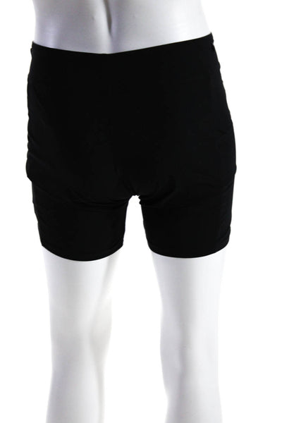 Swiss Engineering Mens Stretch Athletic Pull On Hybrid Shorts Black Size Large