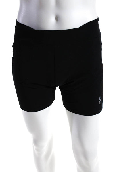 Swiss Engineering Mens Pull On Hybrid Athletic Biker Shorts Black Size Large