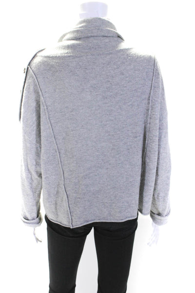 Splendid Womens Gray Turtleneck Long Sleeve Pullover Sweater Top Size XS