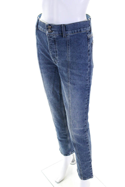 Reformation Jeans Womens Palermo Wash High Rise Skinny Leg Jeans Blue Size 27