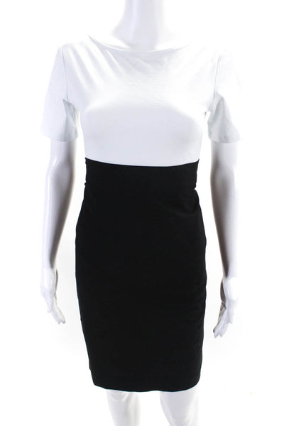 Avenue Montaigne Womens Unlined Knee Length Pencil Skirt Black Size 10