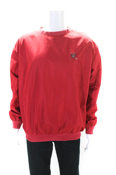 Polo Golf Ralph Lauren Mens Crewneck Pullover Sweatshirt Red Size M