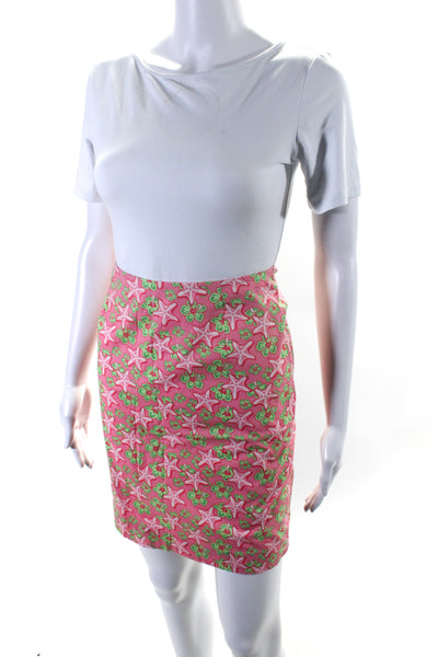 Vineyard Vines Women's Hook Closure Line Floral Mini Skort Size 2