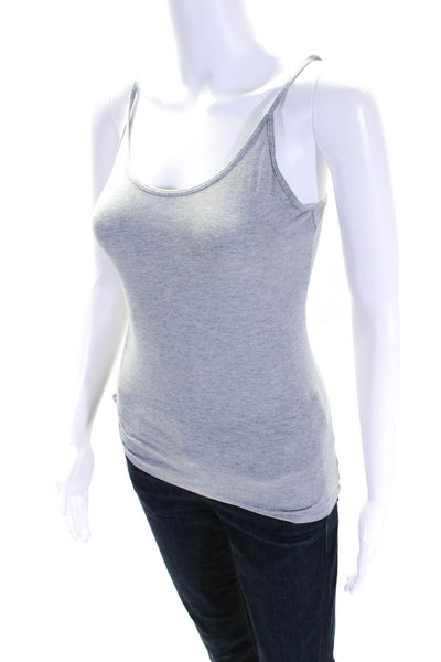 Lululemon Women's Scoop Neck Spaghetti Straps Cinch Tank Top Gray Size S