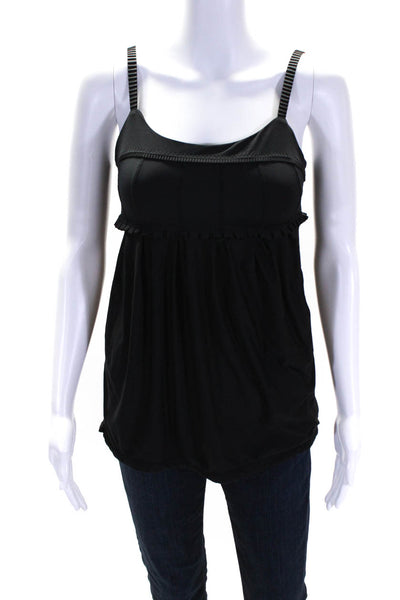 Lululemon Women's Scoop Neck Spaghetti Straps Tank Top Black Size S