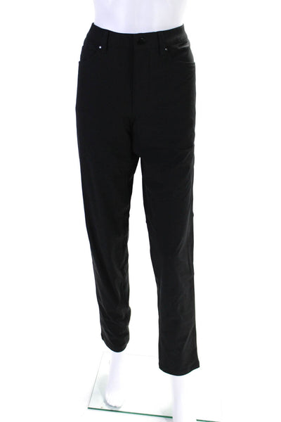 Lululemon Mens High Waist Skinny Flat Front Golf Pants Black Size 31