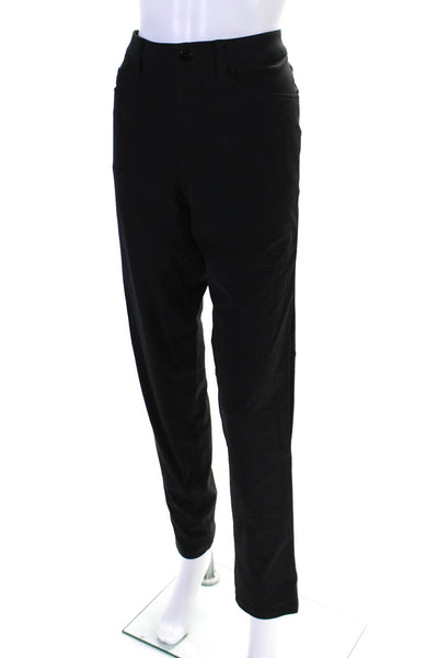 Lululemon Mens High Waist Skinny Flat Front Golf Pants Black Size 31