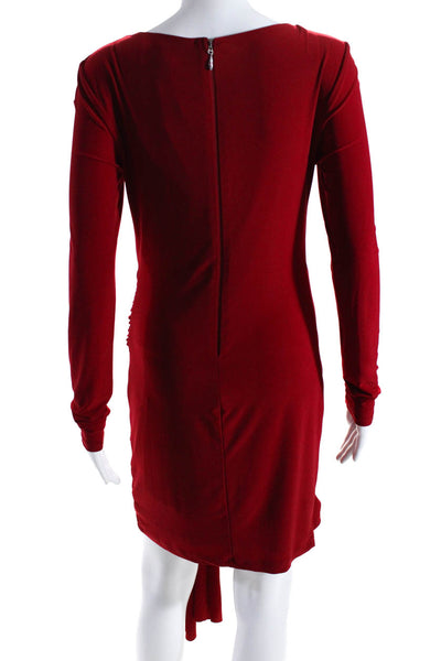 STYLESTALKER Womens Red Morello Dress Red Size 4 11518003