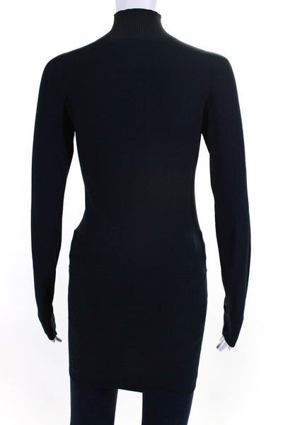 Off-White Long Sleeve Mini Sweater Dress in Black Size IT 44 from eBay Endless R