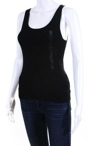 Michael Kors Black Ribbed Tank Top Size Medium from eBay Endless Runway