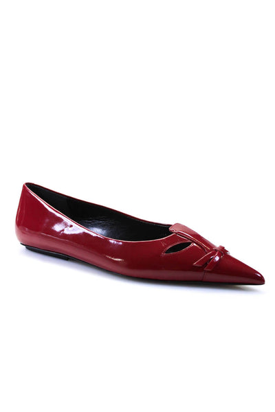 Marc Jacobs Red Pointed Toe Flats Size EUR 38 from eBay Endless Runway