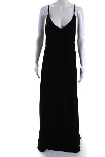 Nicholas Womens Black Belted Slip Gown Black Size 2 13237415