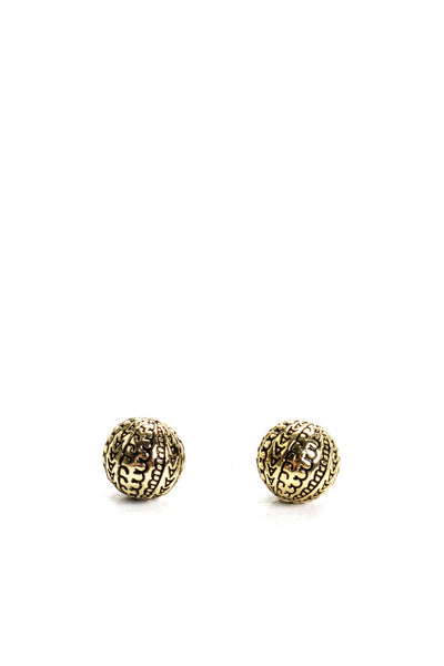 Marc Jacobs Gold Earrings from eBay Endless Runway