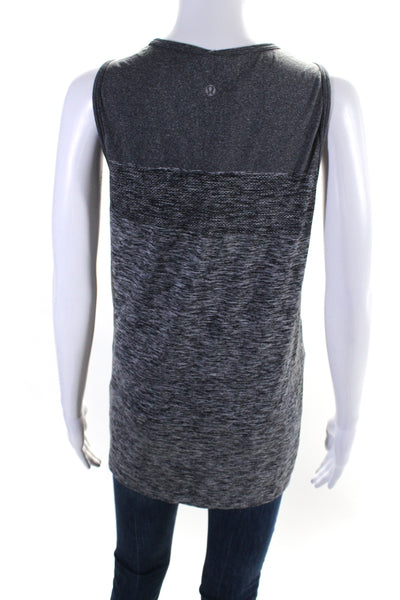 Lululemon Women's Scoop Neck Sleeveless Athletic Tank Top Gray Size M