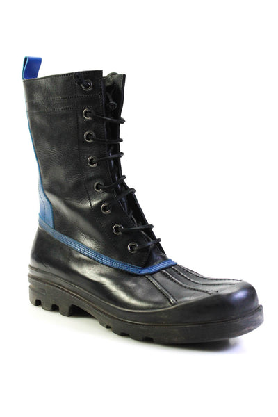 Ralph Lauren Rayburn Vachetta Boots in Blue and Black Size 11.5 from eBay Endles