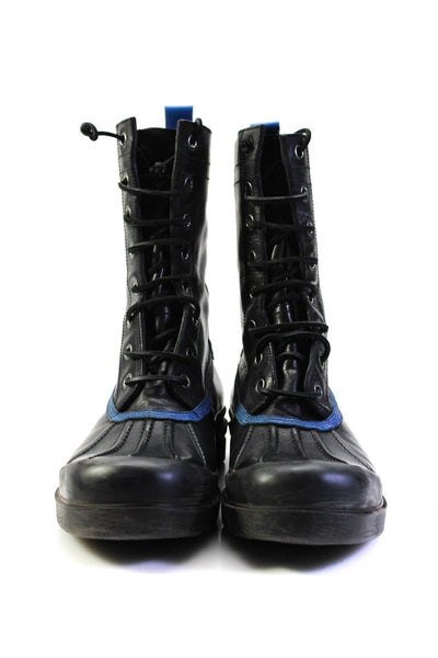 Ralph Lauren Rayburn Vachetta Boots in Blue and Black Size 11.5 from eBay Endles