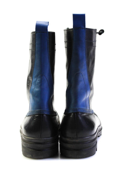 Ralph Lauren Rayburn Vachetta Boots in Blue and Black Size 11.5 from eBay Endles