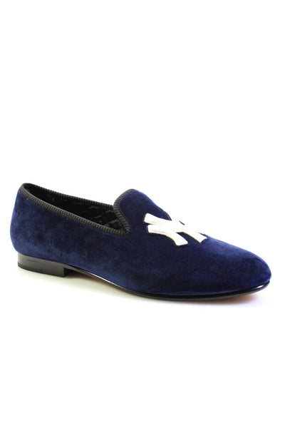 Ralph Lauren NY Yankees Velvet Driver Shoes in Blue Size 11 from eBay Endless Ru