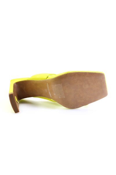 Simkhai Evangeline Leather Thong Sandals in Lime EUR 38 from eBay Endless Runway