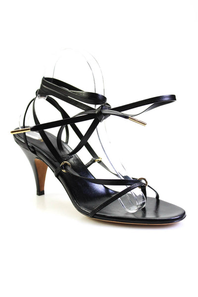 Khaite Marion Strappy Sandals in Black Size EUR 38 from eBay Endless Runway