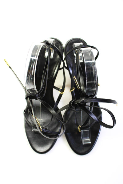 Khaite Marion Strappy Sandals in Black Size EUR 38 from eBay Endless Runway