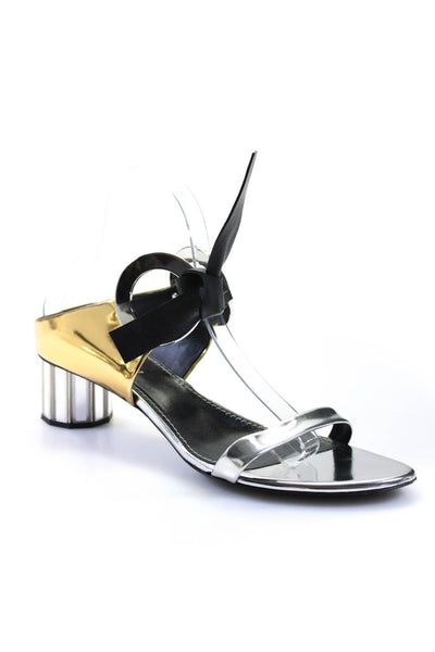 Proenza Schouler Heels in Gold/Silver Size 40.5 from eBay Endless Runway