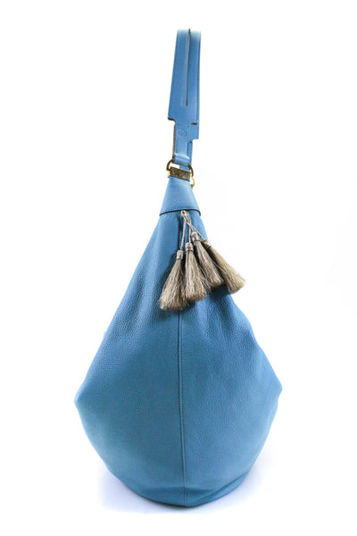 The Row Pebbled Blue Hobo Bag from eBay Endless Runway