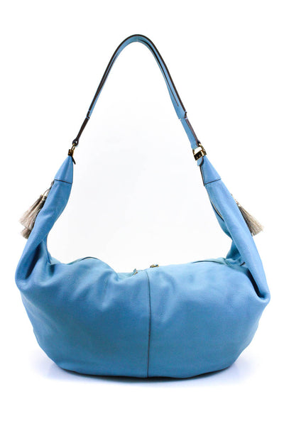 The Row Pebbled Blue Hobo Bag from eBay Endless Runway