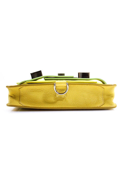 Proenza Schouler Lime Green Clutch Bag from eBay Endless Runway