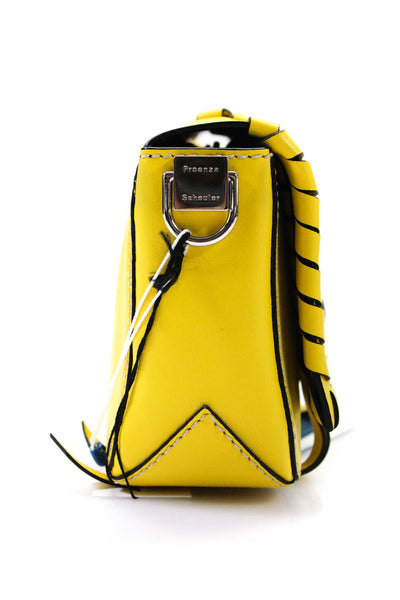 Proenza Schouler Calfskin Chain Crossbody Handbag Yellow eBay Endless Runway