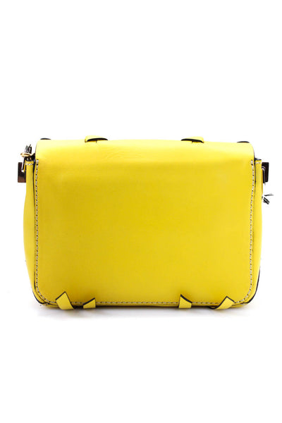 Proenza Schouler Calfskin Chain Crossbody Handbag Yellow eBay Endless Runway