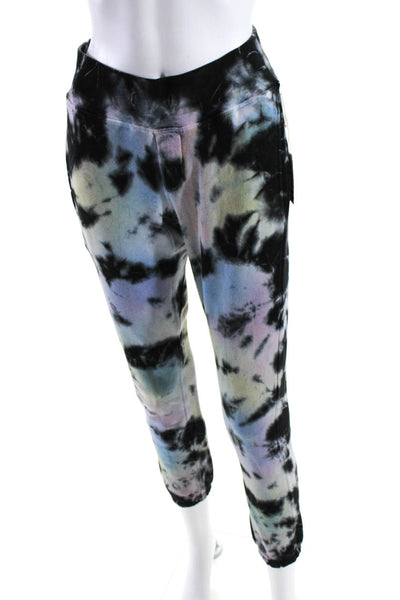 NSF Women's Elastic Waist Pockets Tapered Leg Tie Dye Jogger Pant Size P