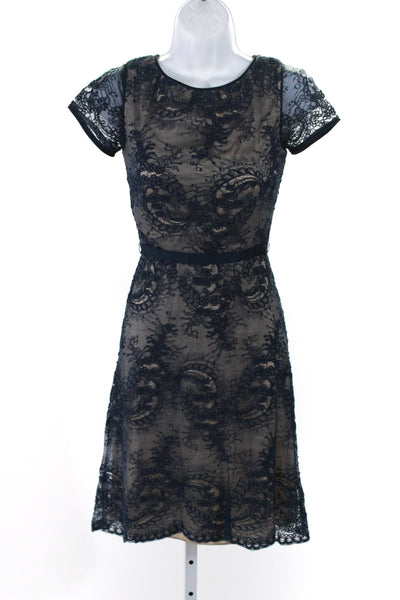 CATHERINE DEANE Womens Belle Dress Blue Size 6 12018704