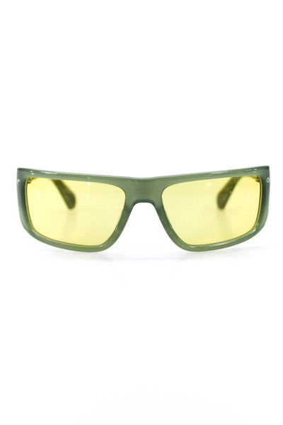 Off-White Womens Bologna Eyeglasses in Sage Green from eBay Endless Runway