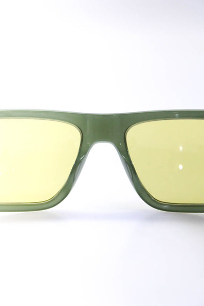 Off-White Womens Bologna Eyeglasses in Sage Green from eBay Endless Runway