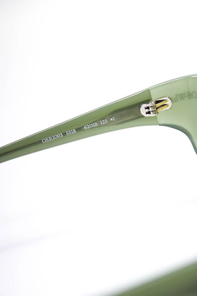 Off-White Womens Bologna Eyeglasses in Sage Green from eBay Endless Runway