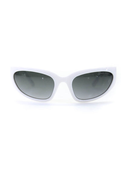 Marc Jacobs Womens CCP90 White The Wrapped Sunglasses from eBay Endless Runway