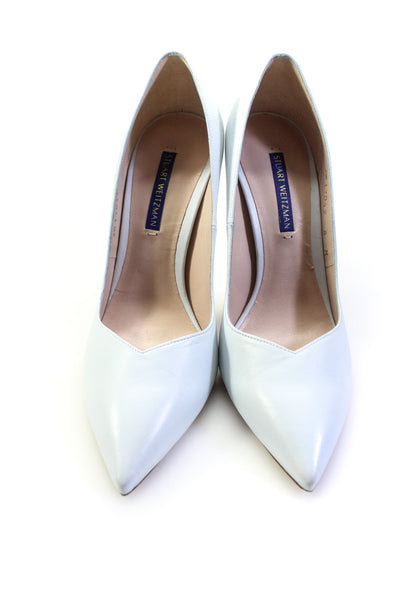 Stuart Weitzman Womens Slip On Pumps Light Blue Size 8 eBay Endless Runway