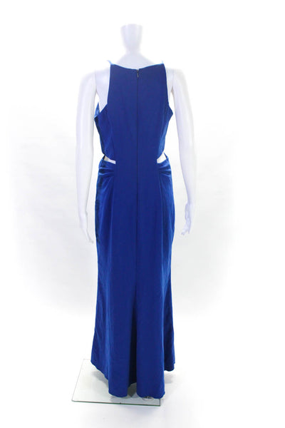 Badgley Mischka Womens Keena Gown Blue Size 8 11698052