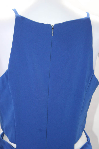 Badgley Mischka Womens Keena Gown Blue Size 8 11698052