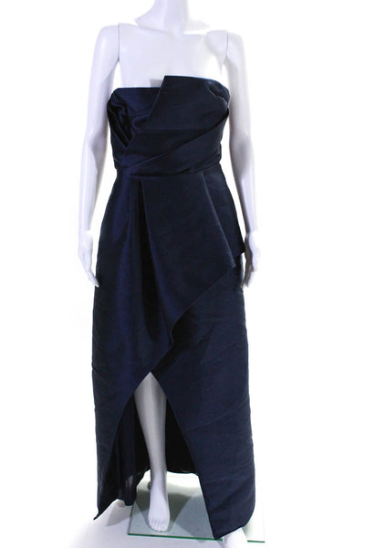 Parker Womens Blue Whitney Gown Blue Size 6 12575073