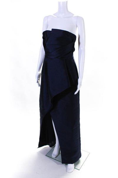 Parker Womens Blue Whitney Gown Blue Size 6 12575073