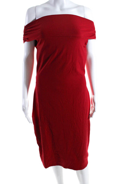 Susana Monaco Womens Red Sophy Dress Red Size 10 10709434