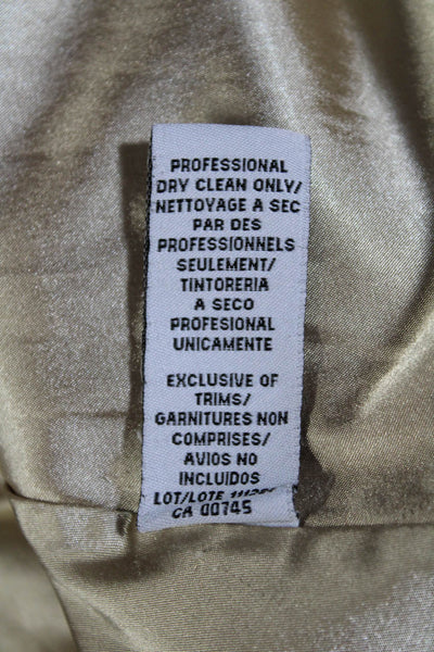 ML Monique Lhuillier Womens Lace Ella Dress Green Size 2 10515269
