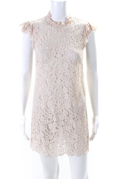 Rachel Zoe Womens Blush Kara Lace Dress Pink Size 4 10350045