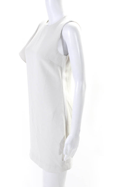 Elizabeth and James Womens Luca Ruffle Dress White Size 2 11052189